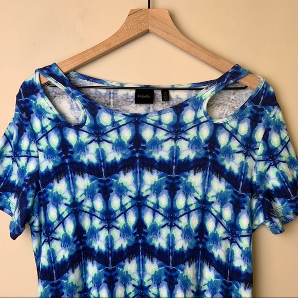 Rafaella Cutout Tie-Dye Dress Size: Medium - Picture 10 of 16